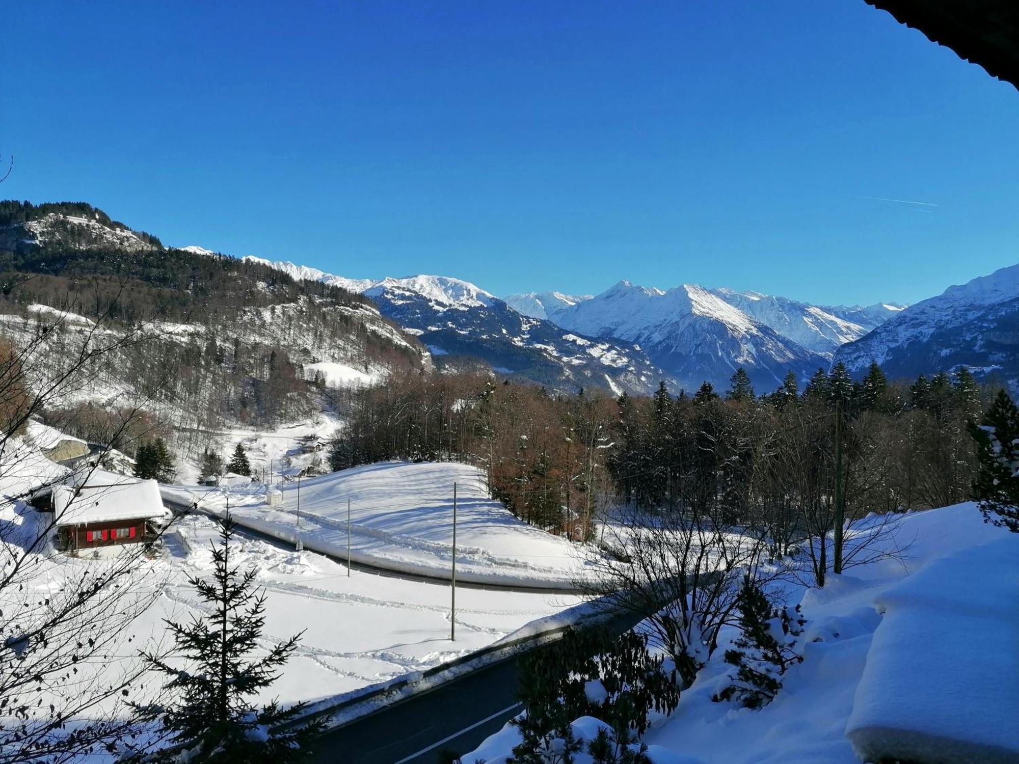 Gemuetliche Fewo Mit Sauna Inmitten Der Berge マイリンゲン エクステリア 写真