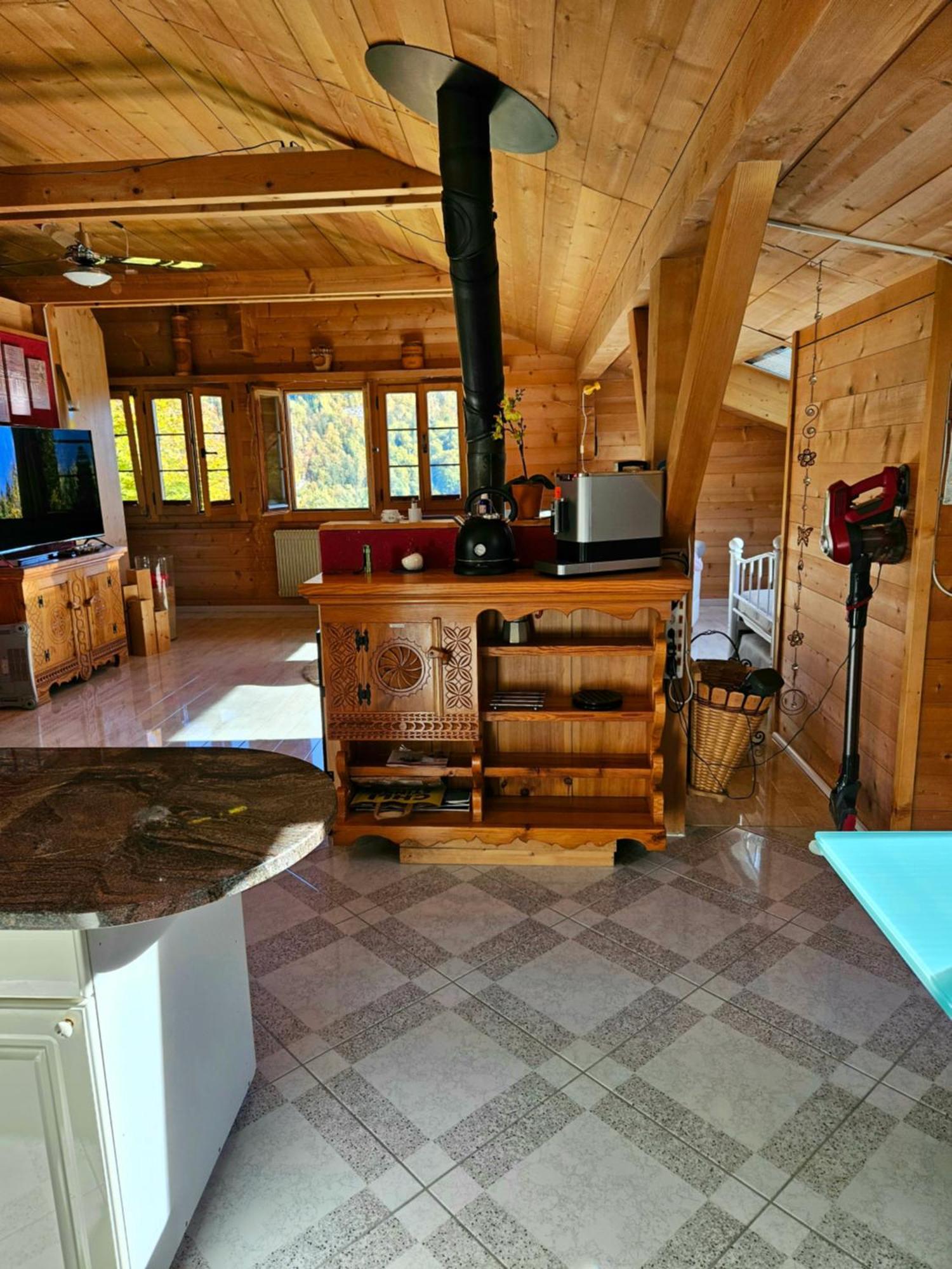 Gemuetliche Fewo Mit Sauna Inmitten Der Berge マイリンゲン エクステリア 写真