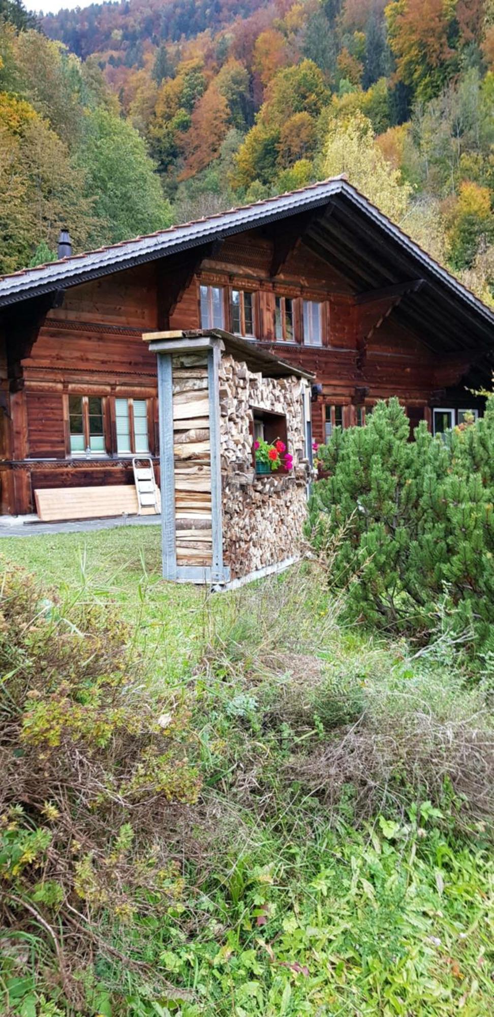 Gemuetliche Fewo Mit Sauna Inmitten Der Berge マイリンゲン エクステリア 写真